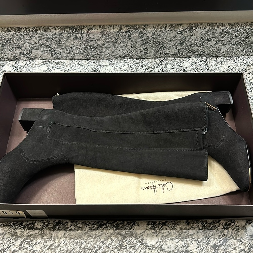 Black woman’s boots